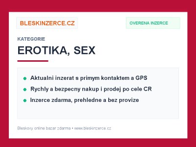 Diskrétní společenské a erotické služby